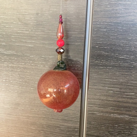Pomegranate Glass Hand Blown Window Suncatcher/Bird Protector - Picture 3 of 7